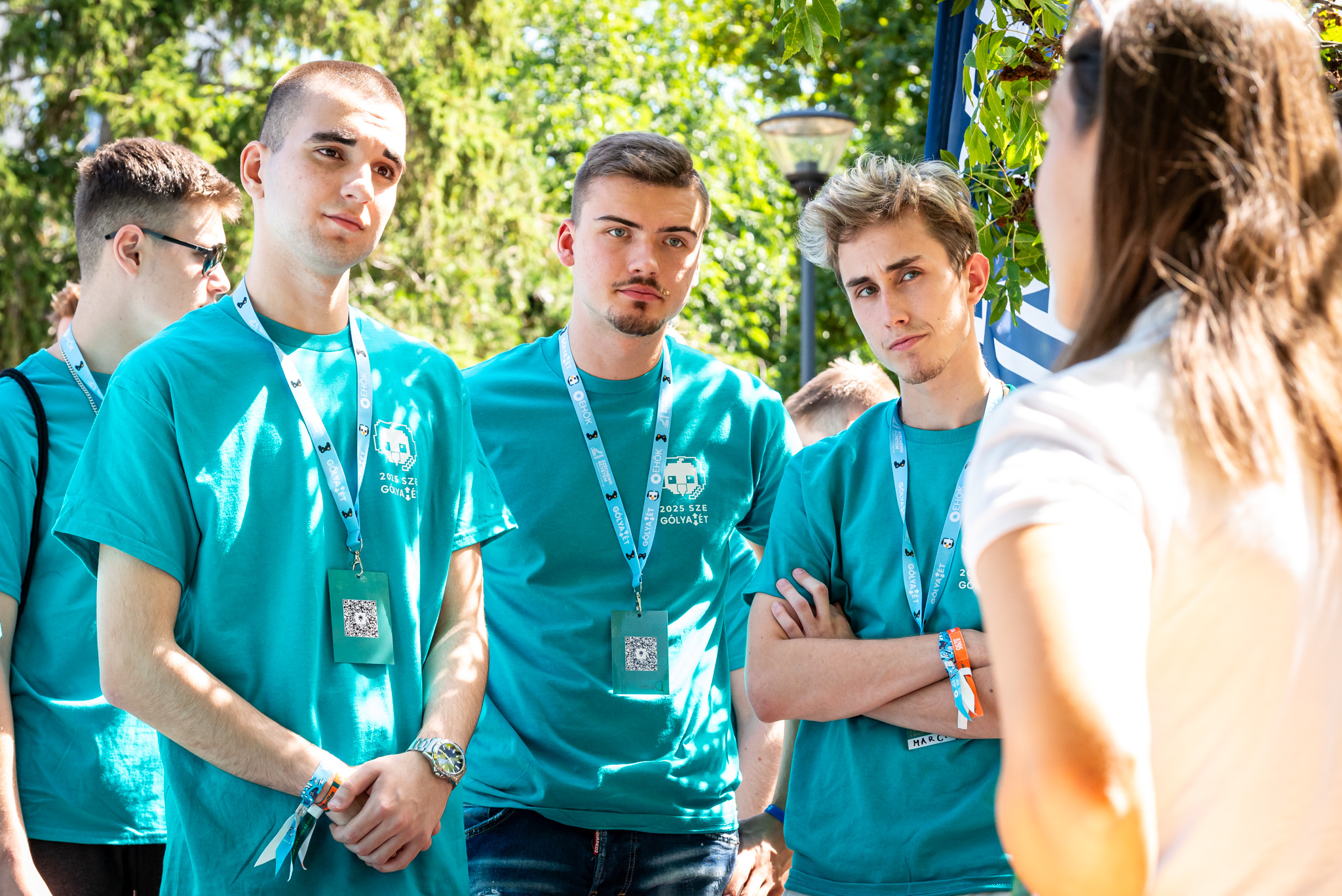 At night, entertainment took centre stage at the Bridge Student and Faculty Club. (Photos: András Adorján)